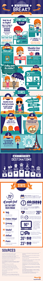 5 Ways to tell it's time to get away | Visual.ly