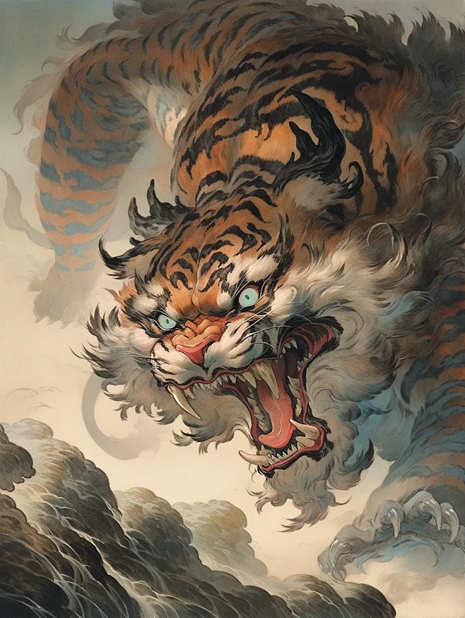 【山海经：梼 杌】-花瓣网