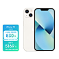 Apple iPhone 13 (A2634) 128GB 星光色 支持移动联通电信5G 双卡双待手机