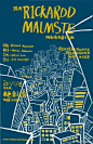 瑞典 rickardd malmste 城市流行爵士乐队音乐海报（hi，这里只有海报…… ）