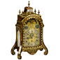 Rare South German Pendulum Clock Signed