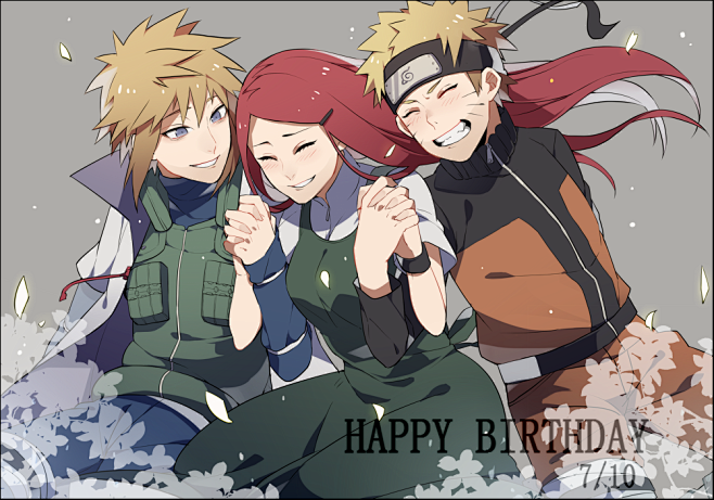 火影忍者四玖波风水门漩涡玖辛奈漩涡鸣人