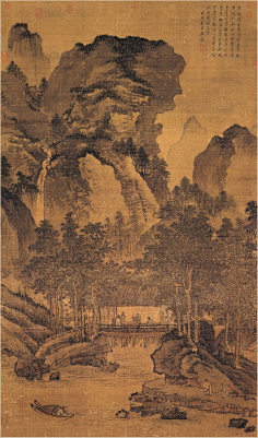 采集臻萃阁采集到国画五代宋初画家李成山水画作品欣赏warting.