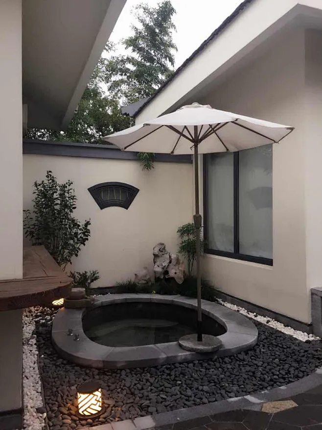 私汤温泉别墅-花瓣网