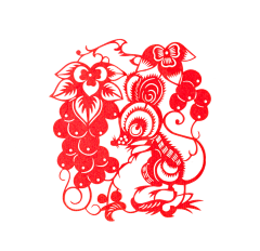 ╰桃花朵朵開へ采集到元素——喜庆