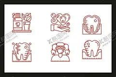 手绘卡通牙齿 【酷图网】手绘卡通牙齿,手绘牙齿,卡通牙齿,牙齿,牙齿素材