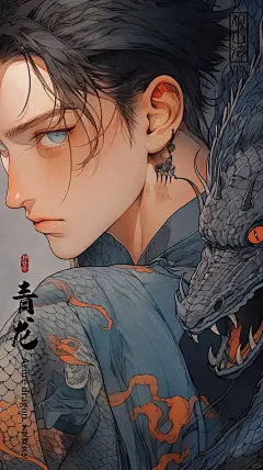 烂了吗青龙？《观山海》手机壁纸重新渲染版本