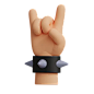 Rock And Roll  3D Icon