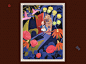 Alice in Wonderland : Those are the illustrations for the book Alice in Wonderland of Lewis Carroll