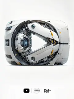 品牌超级符号创意海报(机械版2)AIGC - 小红书