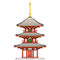 中国风古塔塔楼建筑