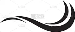 品牌名称,波形,分离着色,白色,创造力,商务,自然,干净,弯曲,设计