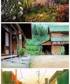 宫崎骏的动画世界，无法用语言来形容的美！