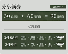 星星也喜欢树莓松饼采集到优惠券