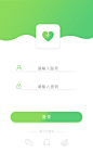 临摹小清新登录页