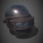 PUBG Level3 Helmet, Zhenjie Shi : 3D work practice.