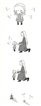 精灵父子的日常，可爱到爆炸！ （画师miyucchichan） ​​​​