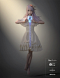 dForce SYee Cute Princess Dress for Genesis 8 Females | Daz 3D