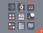 Free Flat Icon Set