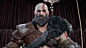 Game model. Fan art of Kratos.