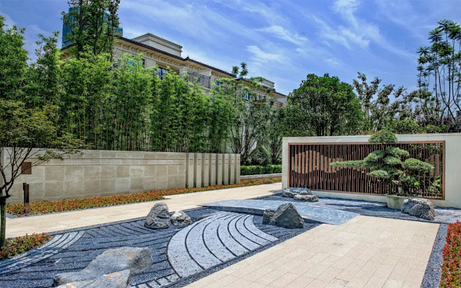l丨示范区售楼处居住区景观设计住宅展示区景观设计