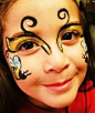Bee face painting | Face Painting | Pinterest