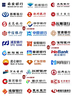 金融物管行业铜钱或钱币的logo设计图片_LOGO图片素材-花瓣网