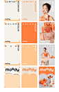 lifestyle orange Packaging product design  branding  graphic design 