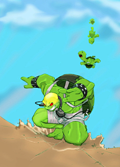 Pengsir2433采集到Showcase of Fan Art from Console