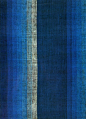 Graduating shaded stripe textile, Plain weave cotton; Japan; end of Edo period, 1673-1750 by Knoxville Museum of Art,