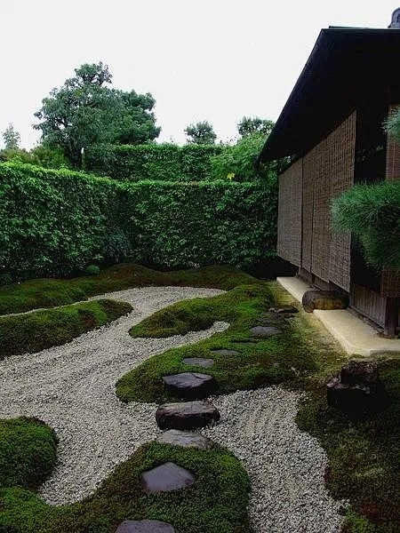 庭院，枯山水