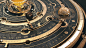 Steampunk Astrolabe Table with Ui