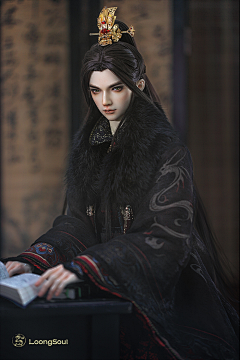 孙语_Sunny采集到BJD-古装男