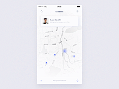 黑贼王胡不归采集到APP - 地图