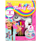 Just My Style Tie-Dye Fuzzy Spa Art Kit