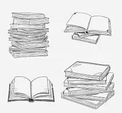 学校图书阅读  - 源文件下载【酷图网】学校,图书,教育,打开,学院,开放,阅读,风格,抽纱,文学,堆栈,手绘,开业,叠放,