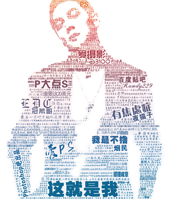 PS制作个性文字图像