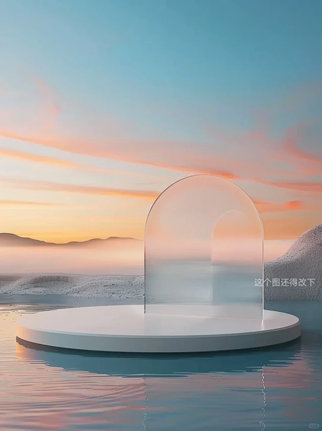 Midjourney｜极简意境背景 - ...