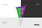 悬挂在墙上的三角旗帜锦旗模型logo标识广告展示设计贴图ps样机素材 4psd模板