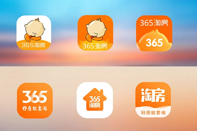 4 365淘房app启动图标-花瓣网