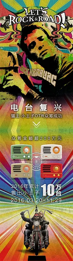 创意复古音响淘宝天猫详情海报图
