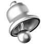 Silver Bell  3D Icon