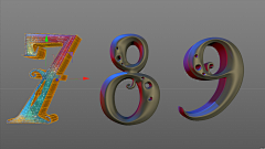 不知为知之采集到C4D(文字)