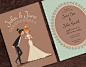 Sweet Kiss: Wedding Invitation