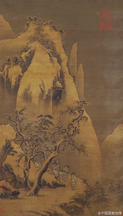 西西里船长采集到水墨丹青 之 苍山