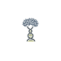 Orchid Cellmark Paternity Testing logo, tree, DNA