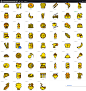 Iconset：smashicons-gastronomy-yellow-vol-1图标 - 在Iconfinder上下载60个免费和高级图标