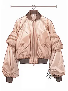 ai服装设计｜由midjourney生成的夹克款式图 - 小红书