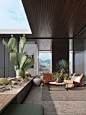 how-to-decorate-with-dark-wood-desert-chic-home-interior-losangeles-2b8b3081448429.5cffec55c6240