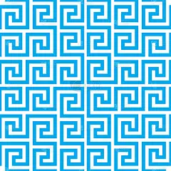 几何线。抽象无缝图案与希腊古代图案。矢量插图。抽象的背景布，时尚，陶瓷地板，装饰纺织品，纹理。矢量图